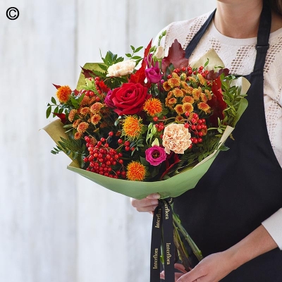 Autumn Lily Free Handtied Bouquet