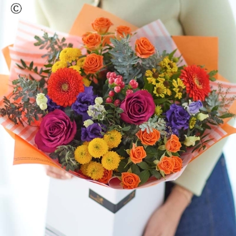 Autumn Classic Lily  Free Hand tied