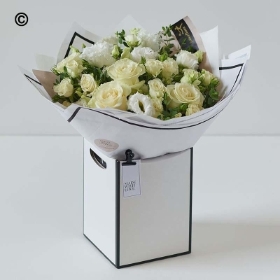 White Beautifully Simple Bouquet