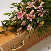 Lily Casket Spray